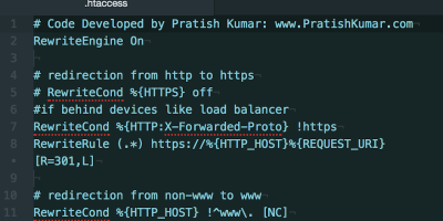 http to https Redirect htaccess