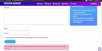 Your submission failed. The server responded with (code ). Please contact the developer of this form processor to improve this message. Wordpress AMP Website Error.